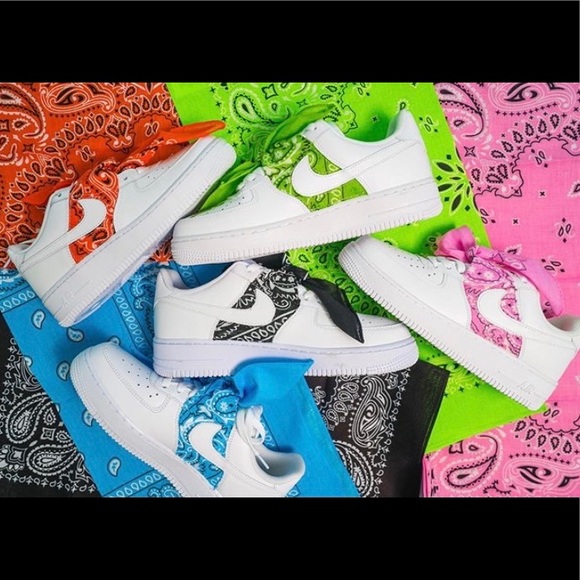 bandana shoes air force 1